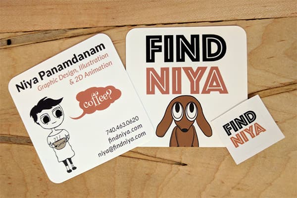 Cards and stickers design