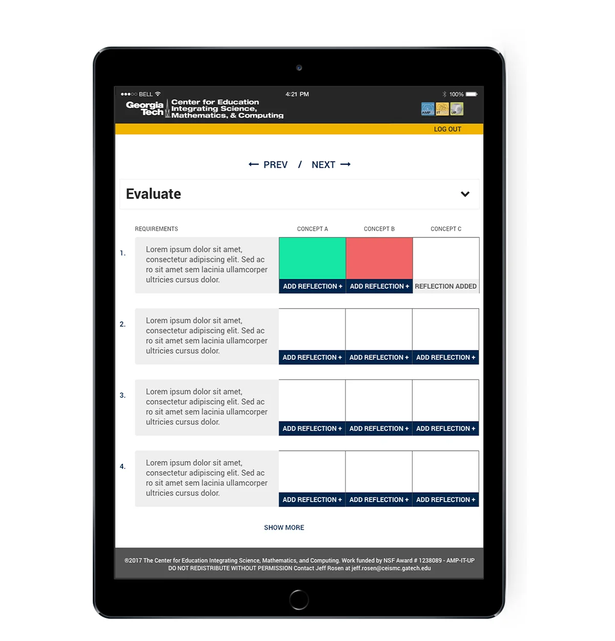 Student View For Tests
